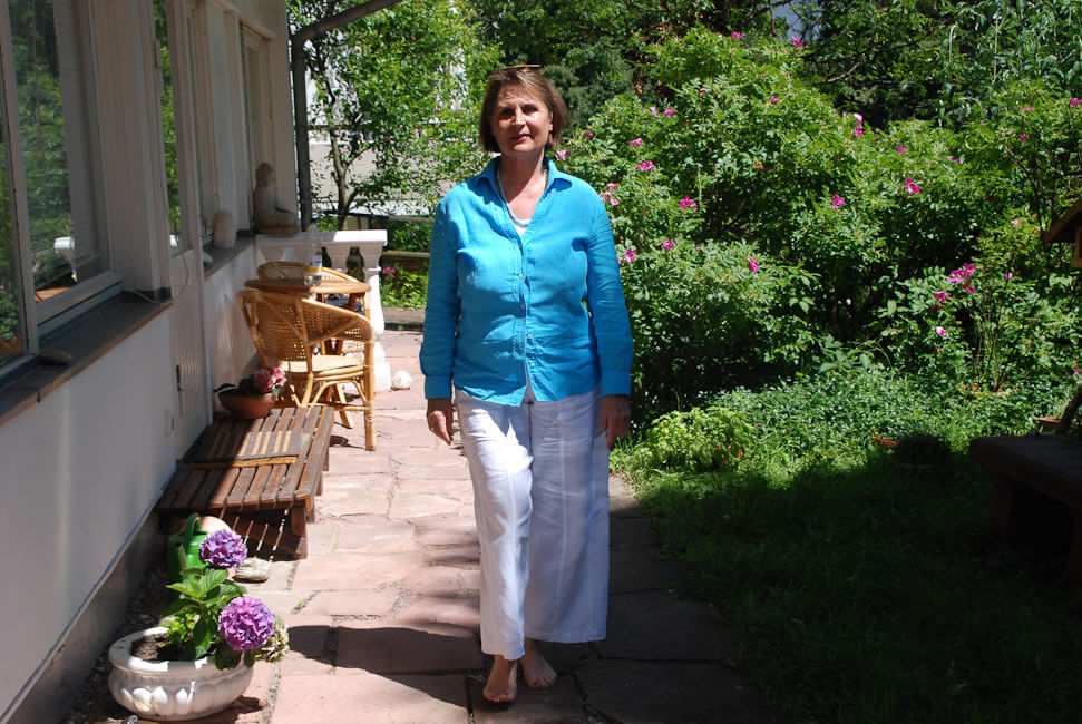 Im Alltag balle ich keine Faust, sondern konzentriere mich einfach auf mein Sonnengeflecht.